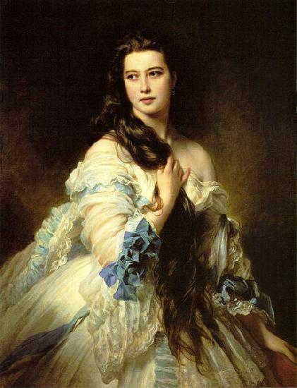 unknow artist Barbara Dmitrievna Mergassov Rimsky-Korsakova oil painting image